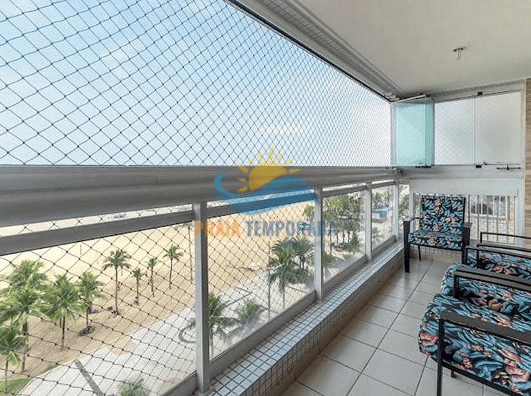 G123 - Excelente Apto c/ 2 Dorm frente ao mar| Sendo 1 Suíte